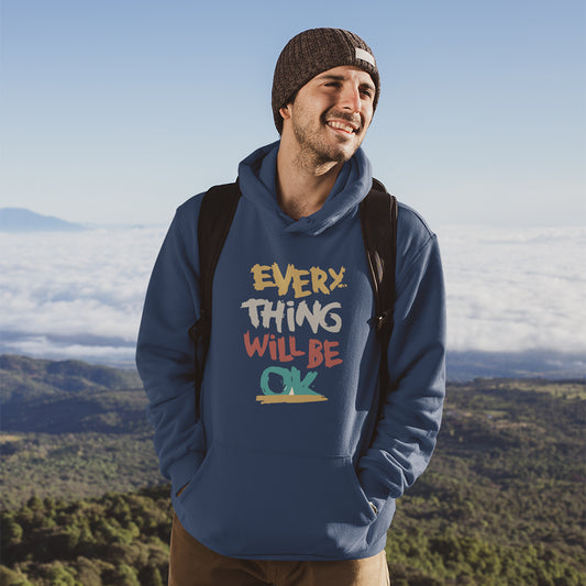 Everything Has Time Unisex Cotton Hoodie