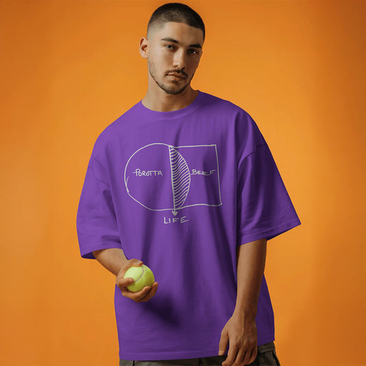 Porotta Beef Over Sized T-Shirt