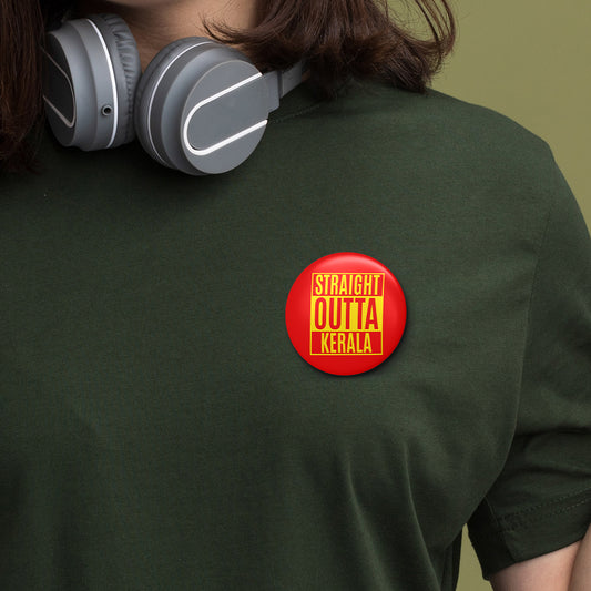 Straight Outta Kerala Badges