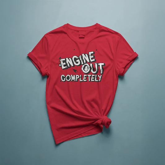 Engine Out Completely Over Sized T-Shirt