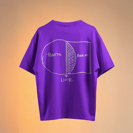 Porotta Beef Over Sized T-Shirt