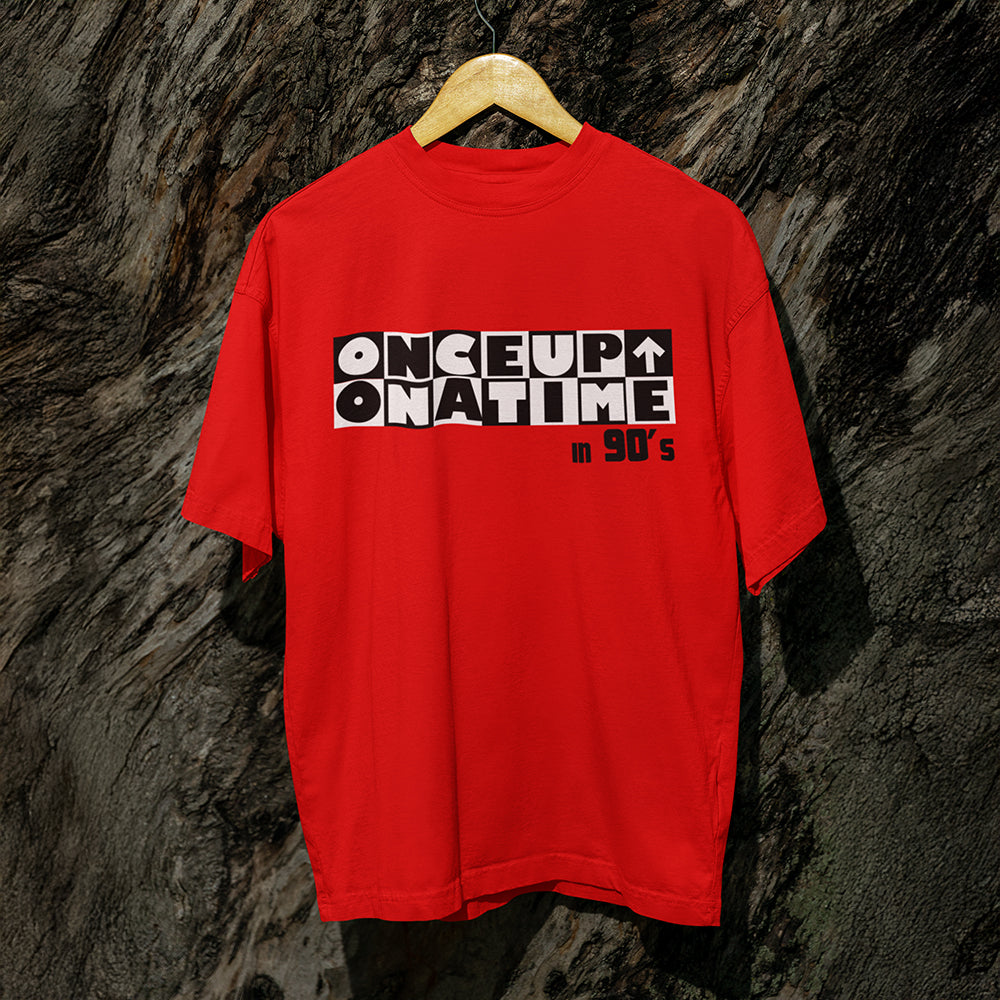 Once up on a Time Over Sized T-Shirt