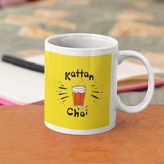 Kattan Chai 11 Oz Ceramic Coffee Mug
