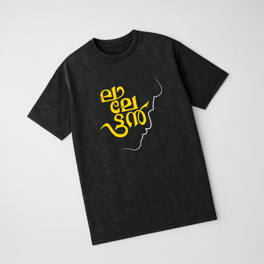 Lalettan Acid Wash T-Shirt