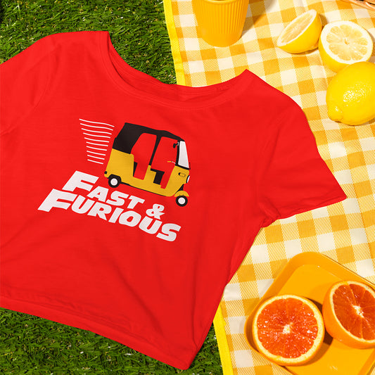 Fast and Furious Crop Top