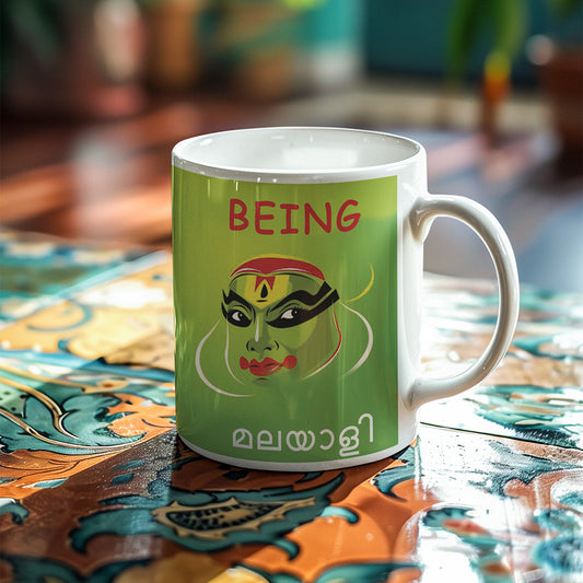 Being Malayali 11 Oz Ceramic Coffee Mug