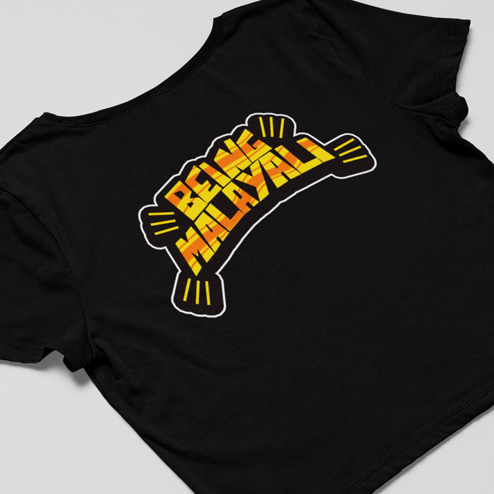 Being Malayali Crop Top