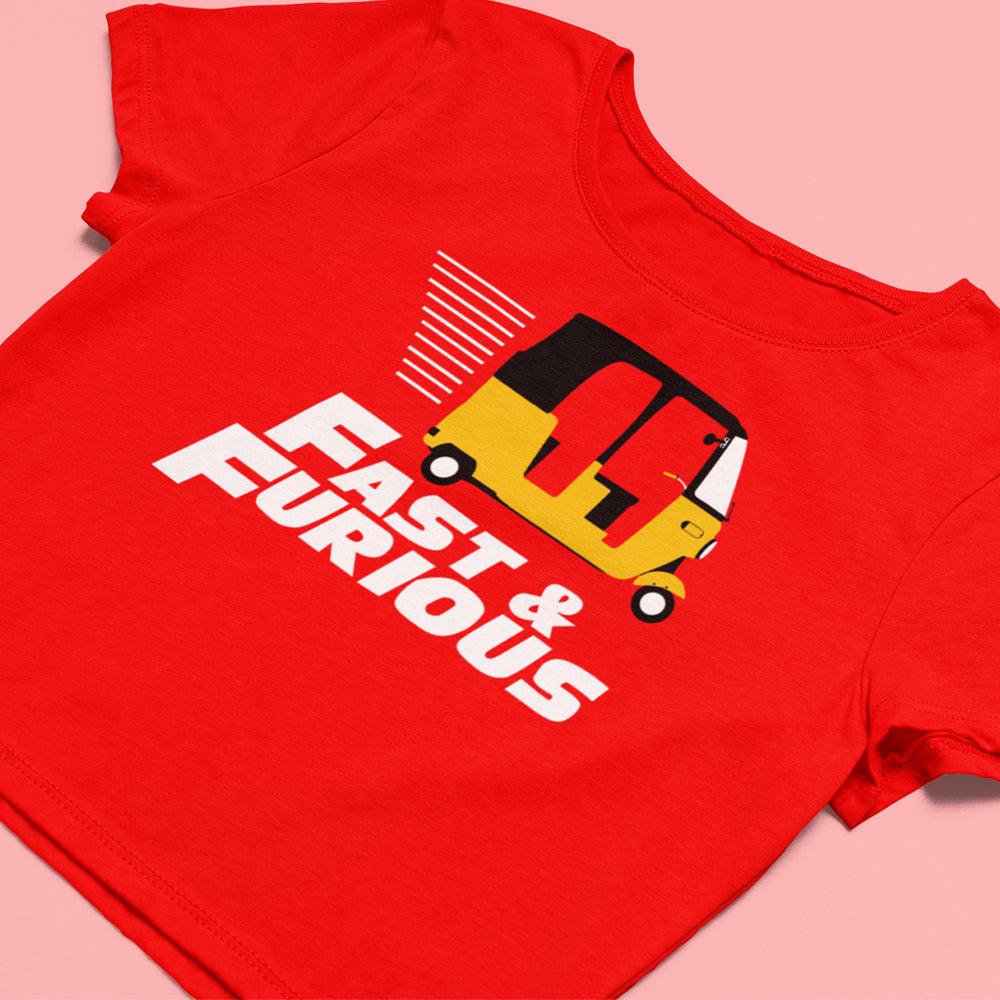 Fast and Furious Crop Top
