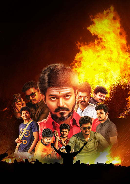 Vijay Tribute Poster