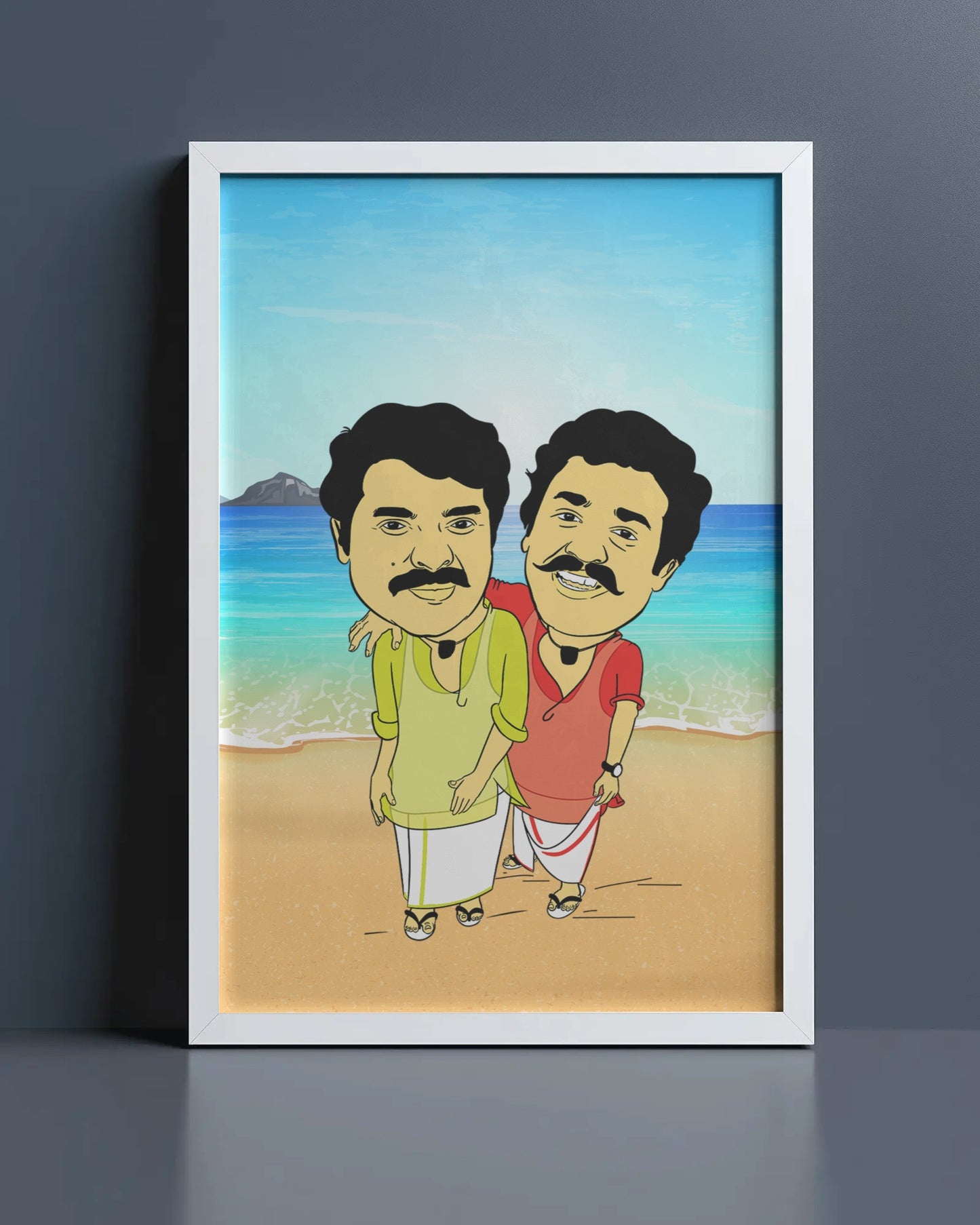 Lalettan & Mammookka Poster