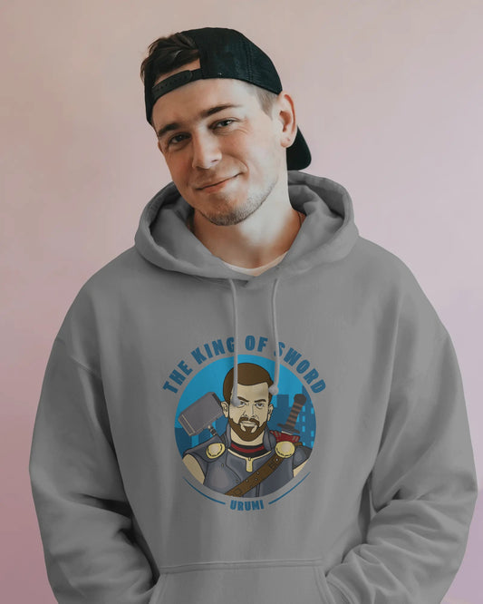 Prithvi Thor Blue Unisex Cotton Hoodie