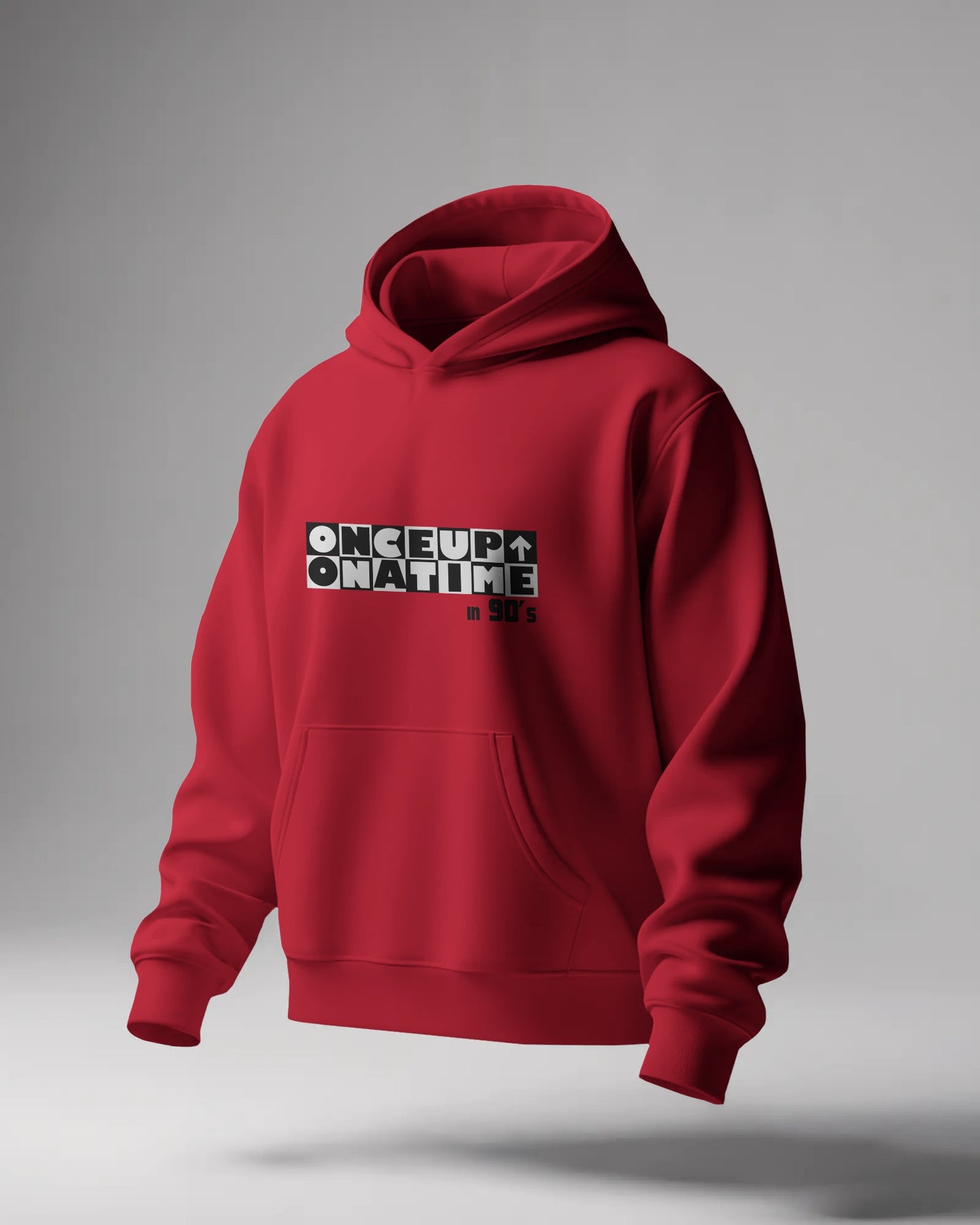 Once Upon in 90s Unisex Cotton Hoodie