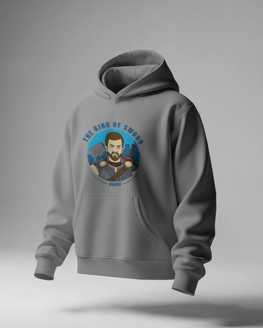Prithvi Thor Blue Unisex Cotton Hoodie