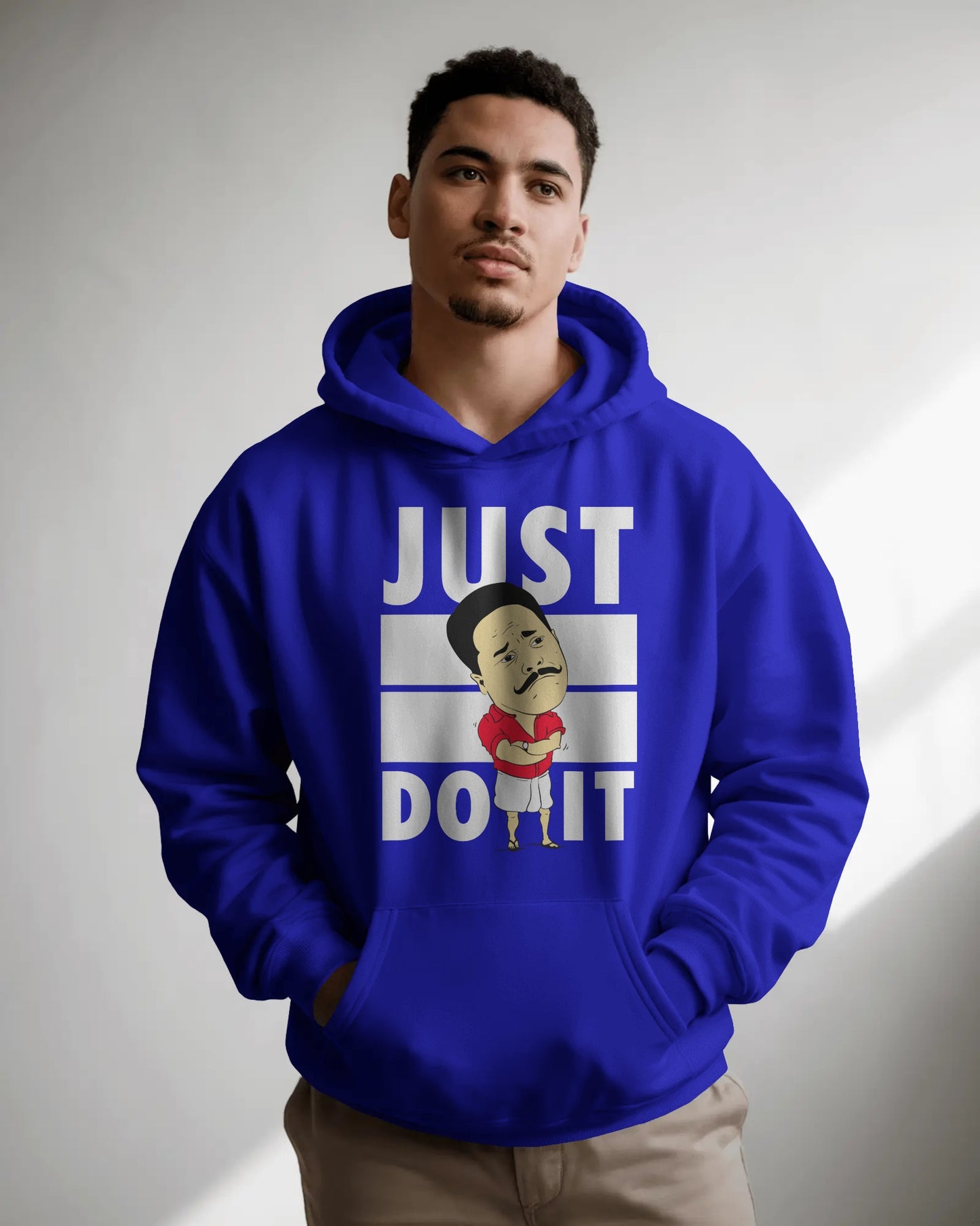 Just Do It Unisex Cotton Hoodie