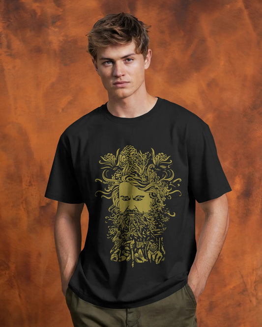 Odiyan Manikyan Black T-Shirt