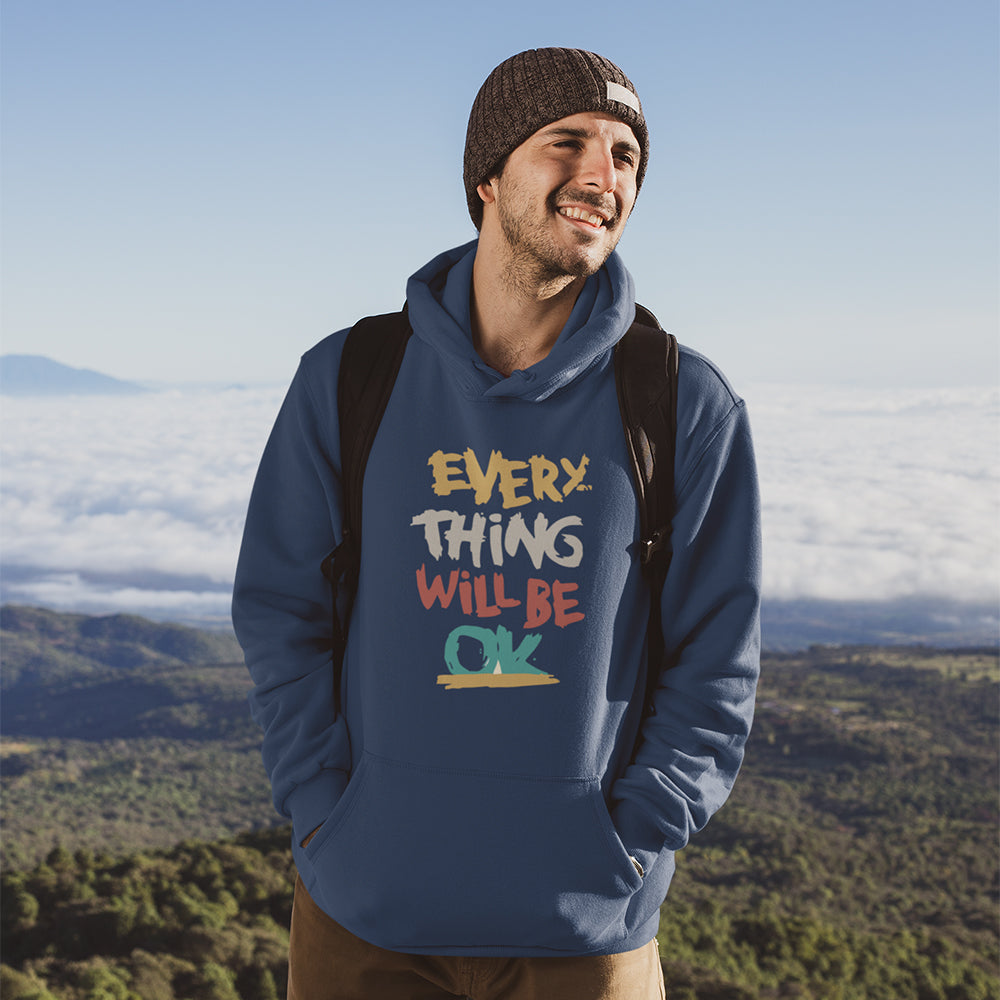 Everything Has Time Unisex Cotton Hoodie