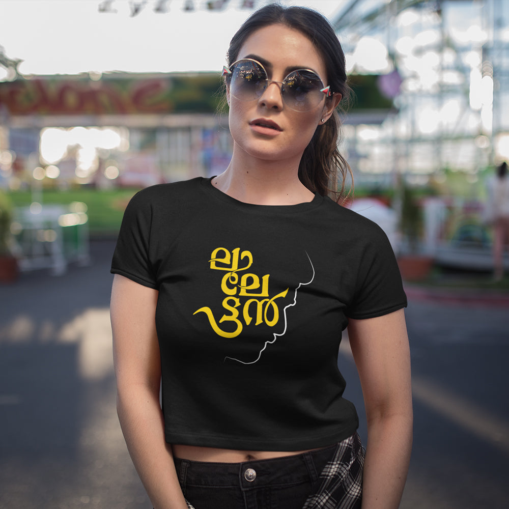 Lalettan Crop Top