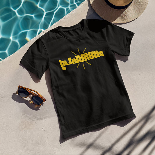 Prahasanam Black T-Shirt