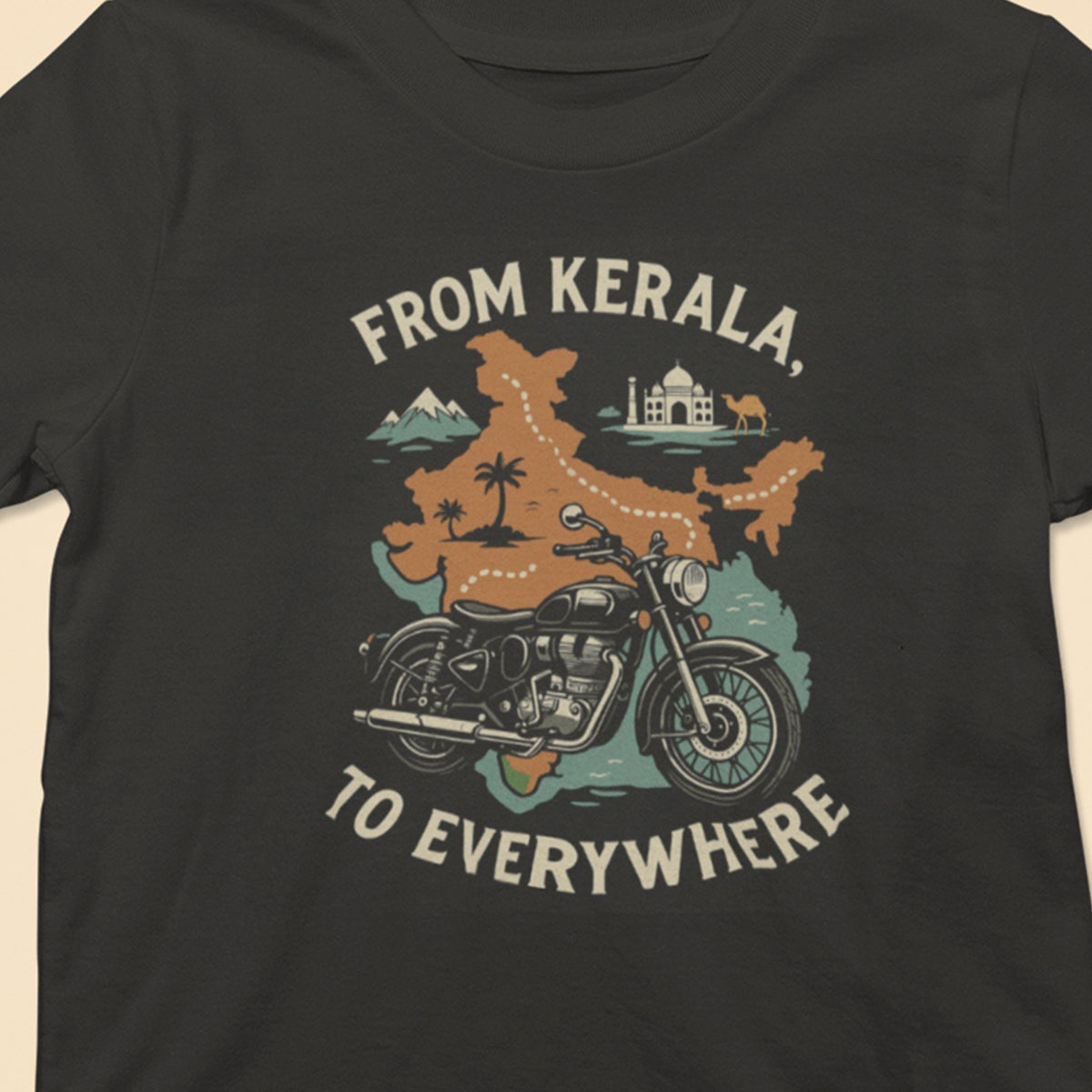 From Kerala Travel T-Shirt