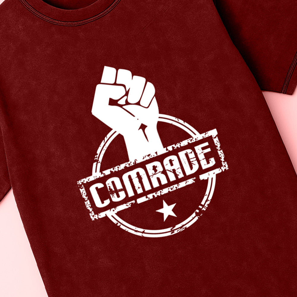 Comrade Acid Wash T-Shirt