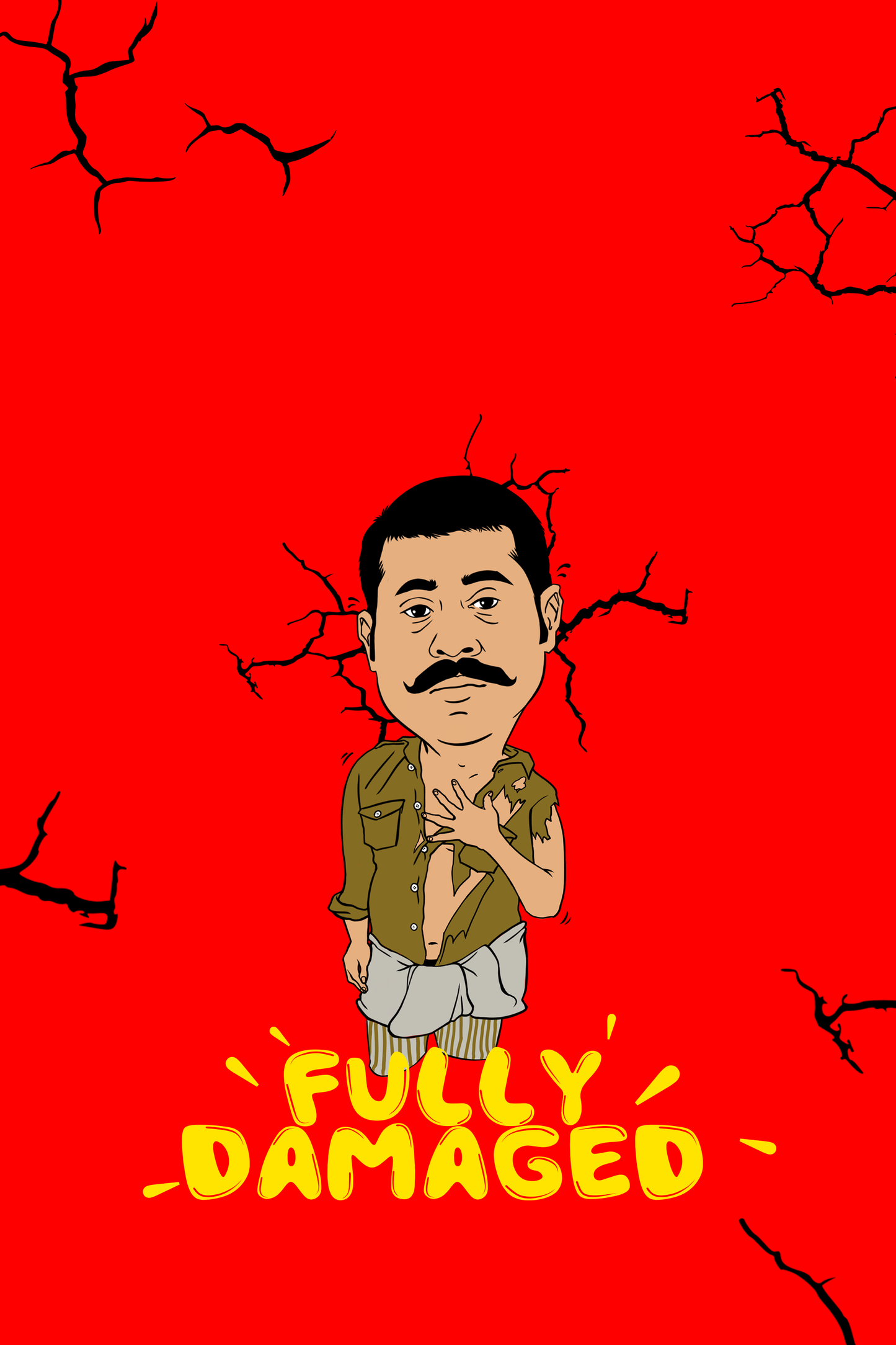 Fully Damaged Notepad