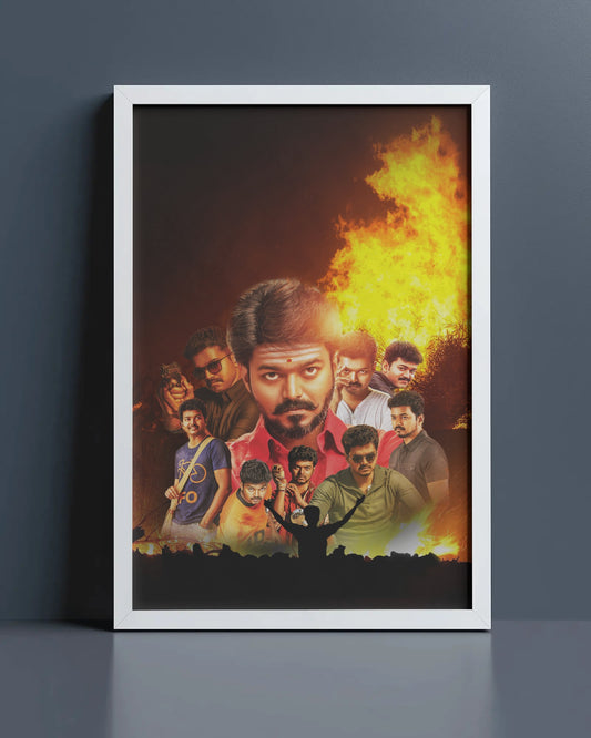Vijay Tribute Poster