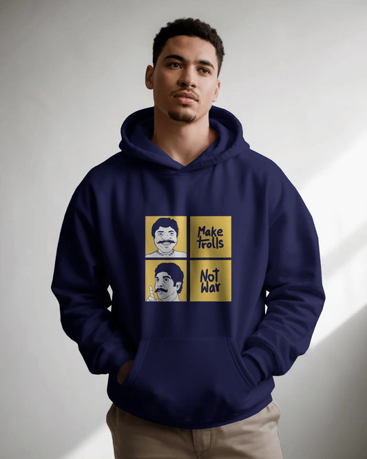 Make Trolls Unisex Cotton Hoodie