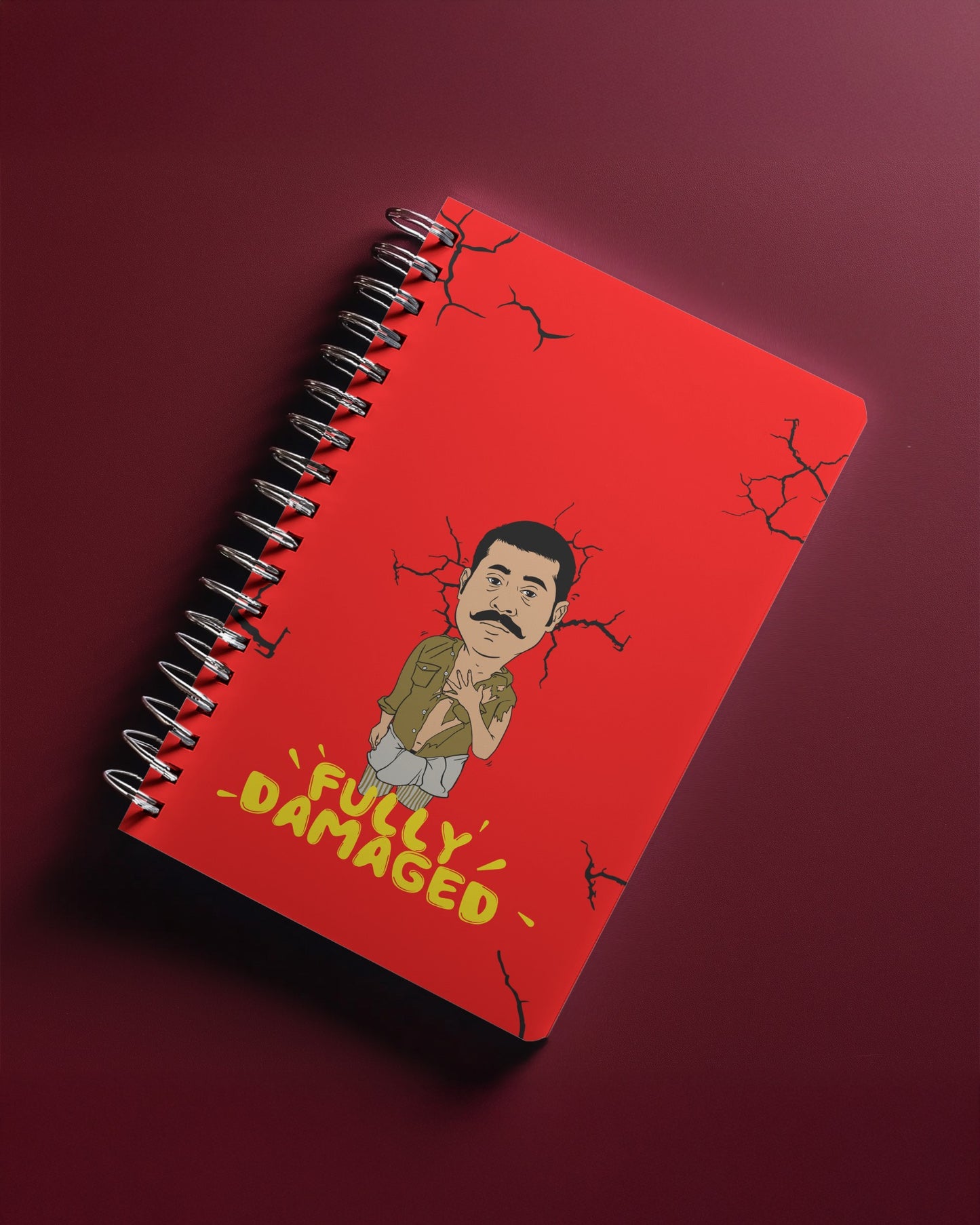 Fully Damaged Notepad