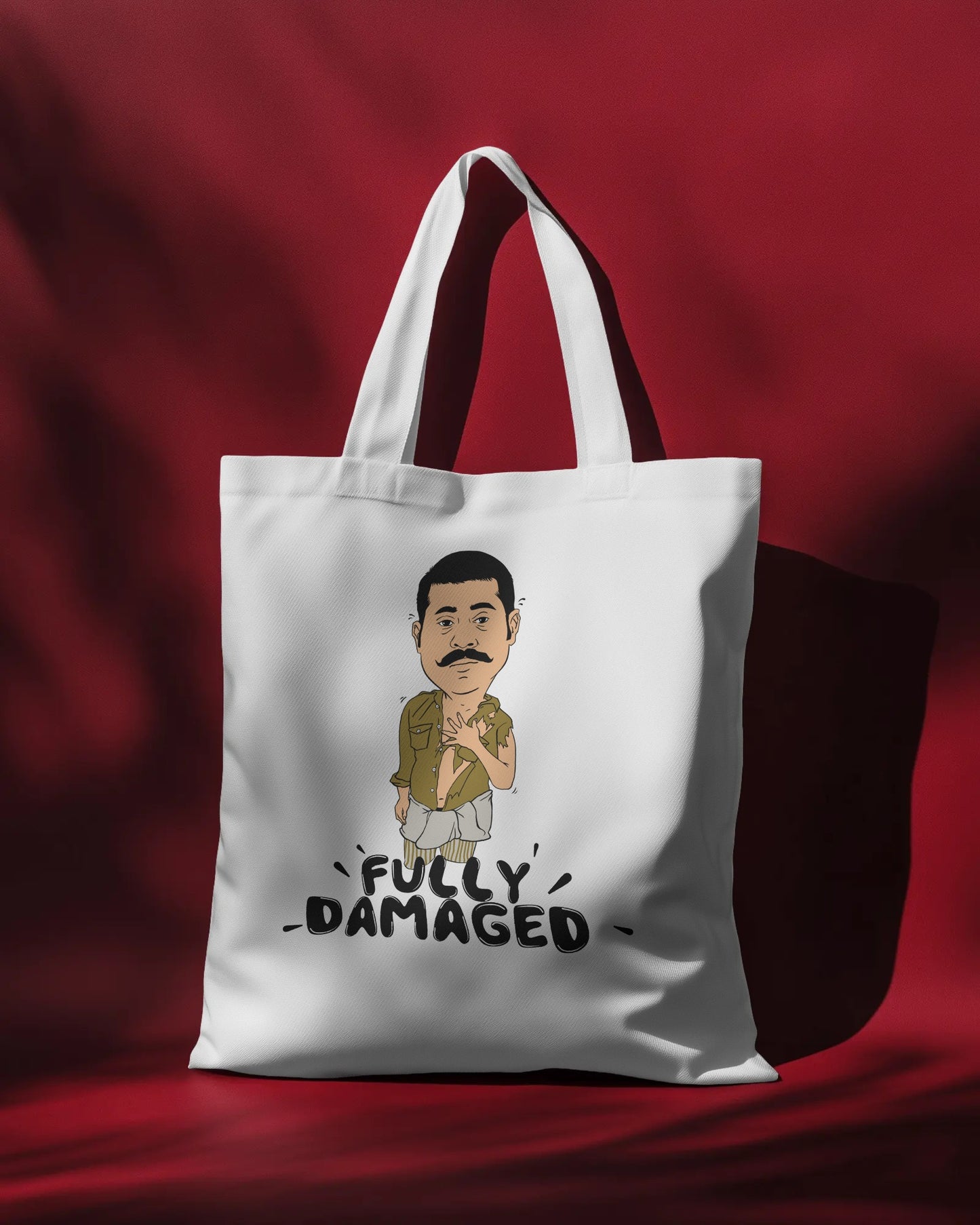 Fully Damaged Tote Bag